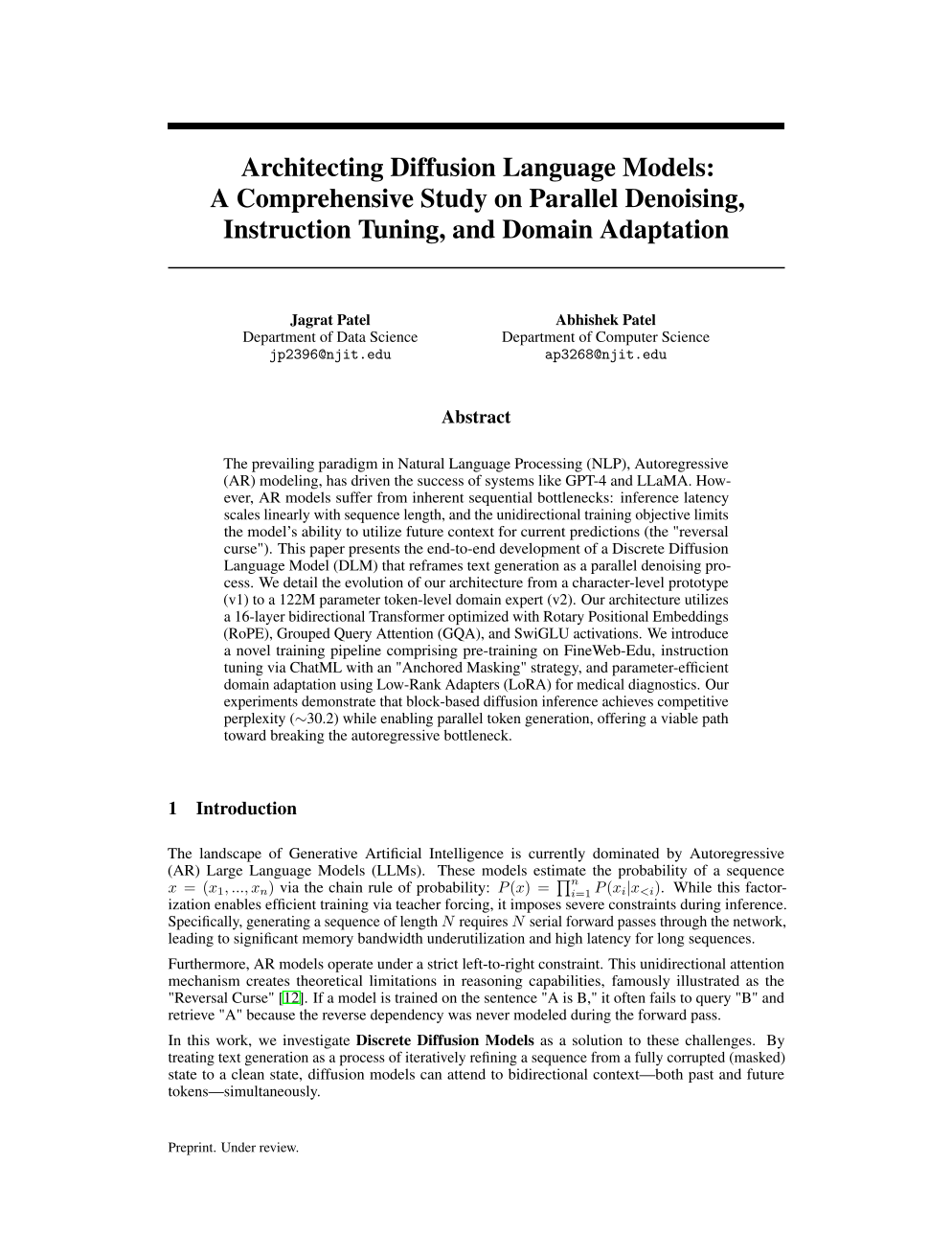 NanoDiffuse research paper